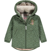 Tumble 'N Dry Winterjas Jada Green Army - Maat 74