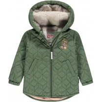 Tumble 'N Dry Winterjas Jada Green Army - Maat 74