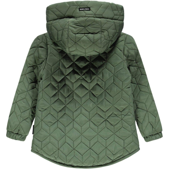 Tumble 'N Dry Winterjas Jada Green Army - Maat 74