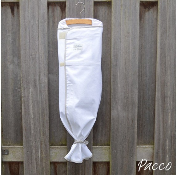 Pacco Piccolo Inbakerdoek Summer - 4-7 kg - wit