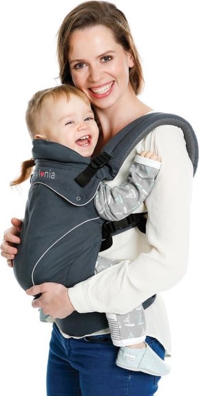 Babylonia draagzak - Flexia - Deep grey - One size