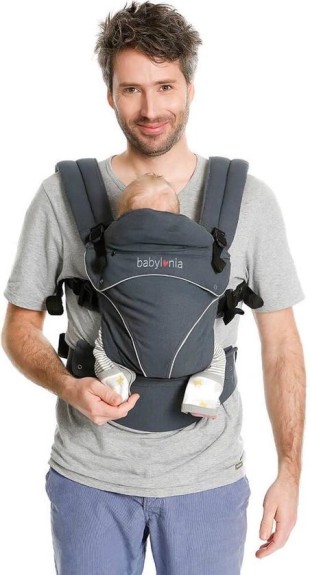 Babylonia draagzak - Flexia - Deep grey - One size