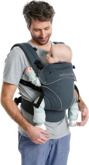 Babylonia draagzak - Flexia - Deep grey - One size