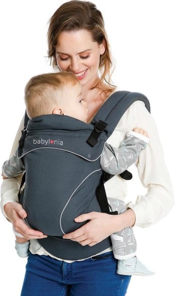 Babylonia draagzak - Flexia - Deep grey - One size