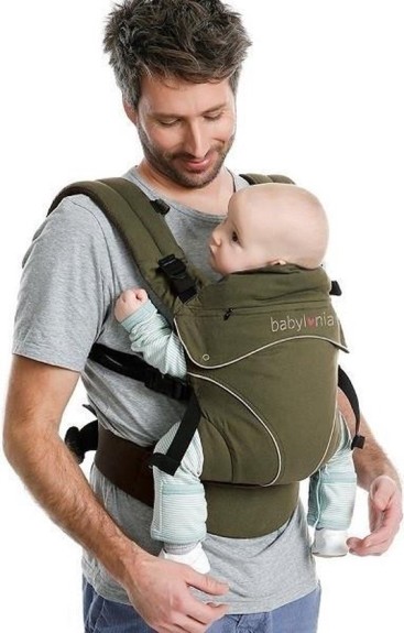 Babylonia draagzak - Flexia - Deep grey - One size