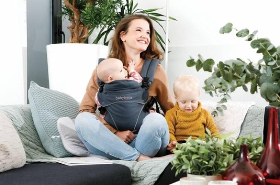 Babylonia draagzak - Flexia - Deep grey - One size