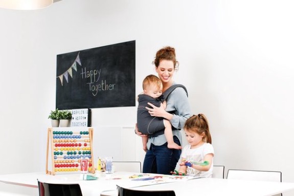 Babylonia draagzak - Flexia - Deep grey - One size