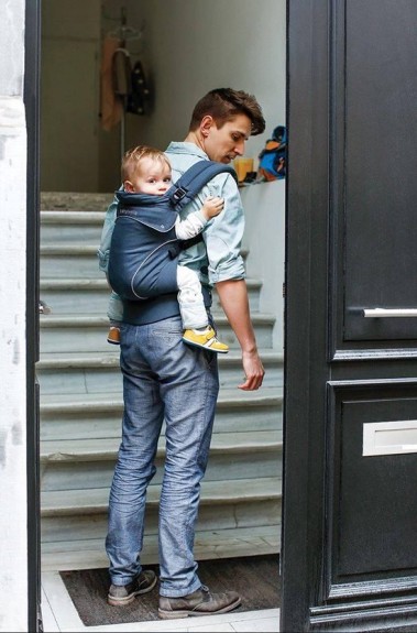 Babylonia draagzak - Flexia - Deep grey - One size