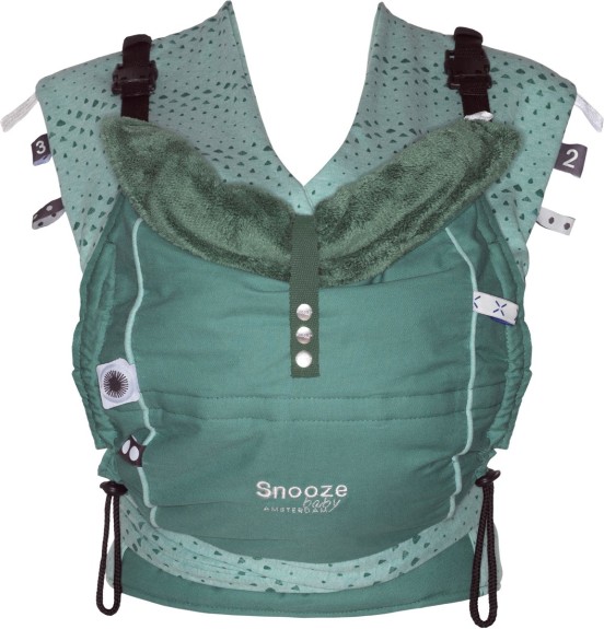 Snoozebaby Kiss & Carry draagzak -  Forest Green