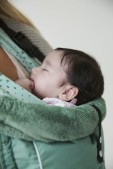 Snoozebaby Kiss & Carry draagzak -  Forest Green