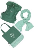 Snoozebaby Kiss & Carry draagzak -  Forest Green