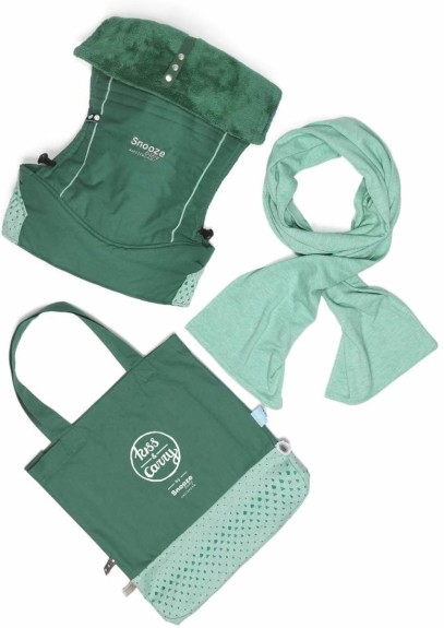 Snoozebaby Kiss & Carry draagzak -  Forest Green