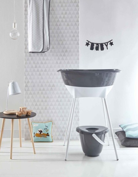 LUMA Bad- en verzorgingsset - Dark Grey