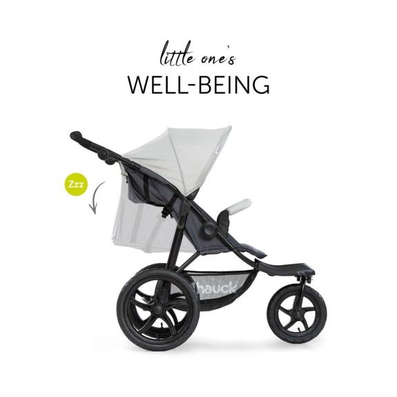 Hauck Runner Kinderwagen - Grey/Silver 