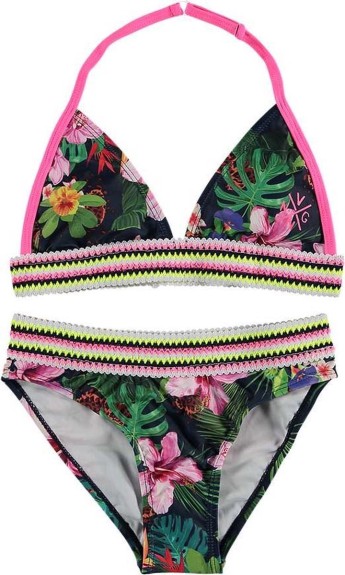 Vingino Bikini - Multicolor Blue maat 176
