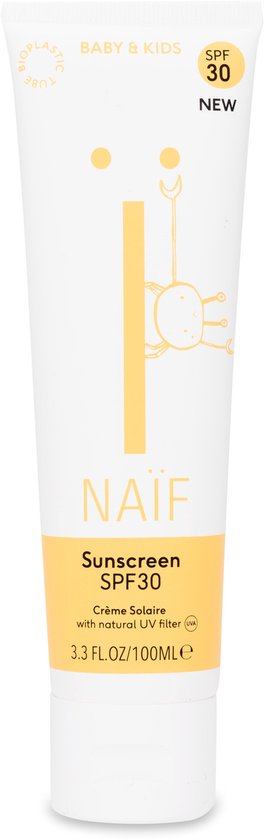 Naïf Zonnebrandcrème factor 30 baby en kind - 100ml