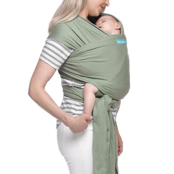 Moby Wrap Classic Draagdoek Groen