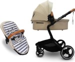 combi kinderwagen 2-in-1 Crème