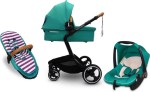kinderwagen 3-in-1 groen