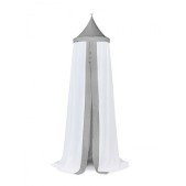 Jollein Waffle - Klamboe Voile 230 cm - Grijs