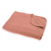 Briljant baby Pique Zomer Ledikantdeken Grey Pink 100x15