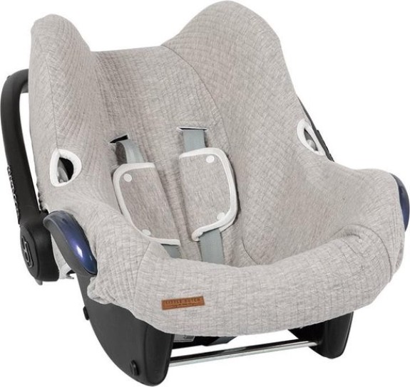 Little Dutch Hoes autostoeltje 0+ - pure grey