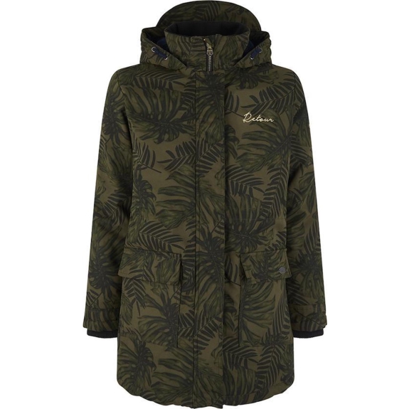 Retour Jeans Winterjas - Khaki - Maat 92