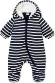 Petit Bateau Baby Skipak - blauw - Maat 81cm