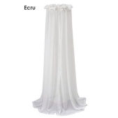 Jolein - Sluier 155cm voile grijs