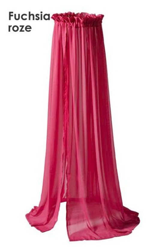 Sluier 155cm voile grijs - afbeelding 7