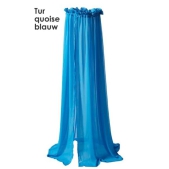 Jolein - Sluier 155cm voile grijs