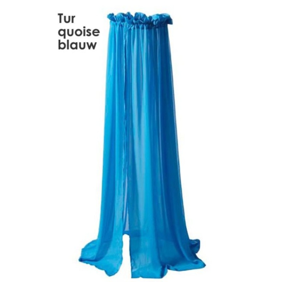 Jolein - Sluier 155cm voile grijs