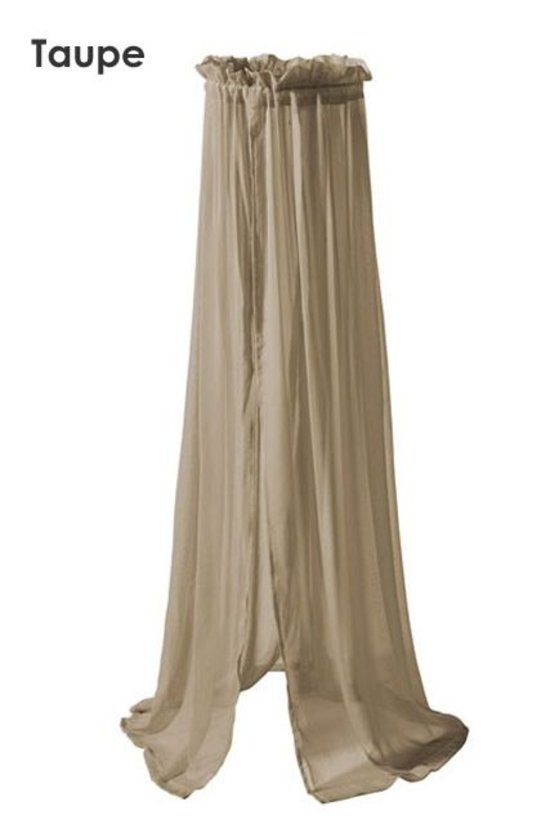 Sluier 155cm voile grijs - afbeelding 10
