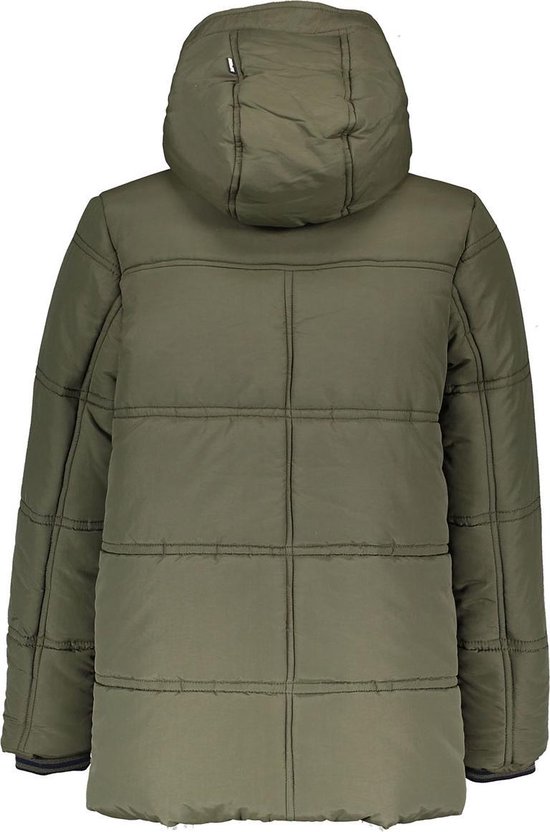 parka met capuchon grijsgroen - Maat 158/164 - afbeelding 2