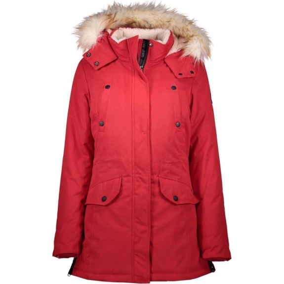 Cars Jeans Winterjas CORALLIA Poly Red - Maat 152