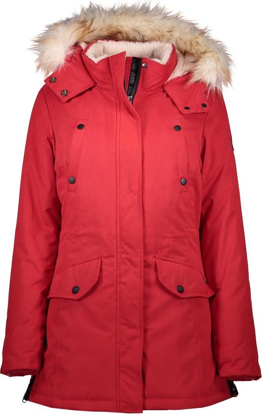 Winterjas CORALLIA Poly Red - Maat 152 B-keuze
