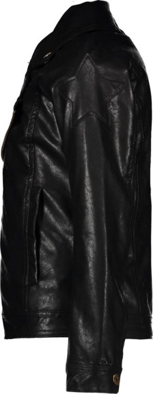 Like Flo Imi leer biker jasje Meisjes Jack- Maat 152