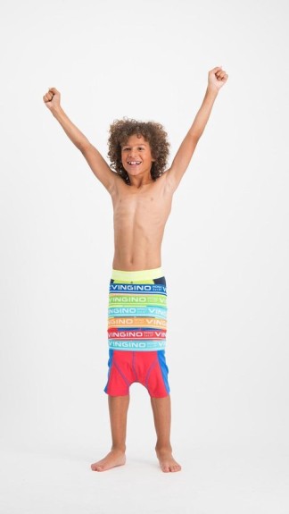 Vingino Jongens Boxershort 5-pack - Classic Red - Maat 1