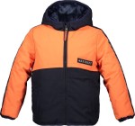 Sportjas - Blauw/Oranje- Maat 134/140