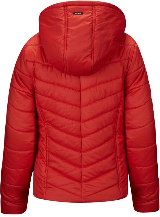 Meisjes Winterjas - Poppy Red - Maat 110 - afbeelding 2