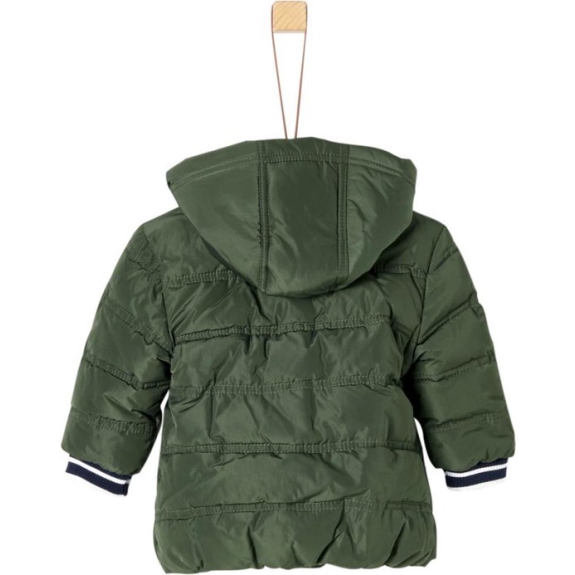 s.Oliver Winterjas - donkergroen - Maat 80