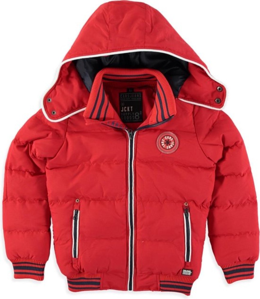 Cars Jeans Jongens Jas - Rood - Maat 80 - Babyoutlet
