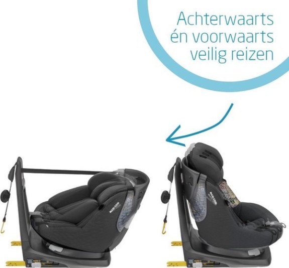 Maxi Cosi AxissFix Plus autostoel - Authentic Black