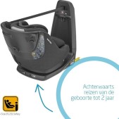 Maxi Cosi AxissFix Plus autostoel - Authentic Black