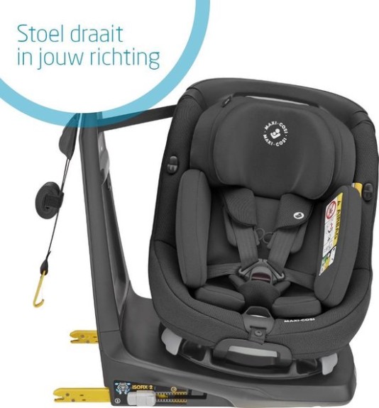Maxi Cosi AxissFix Plus autostoel - Authentic Black