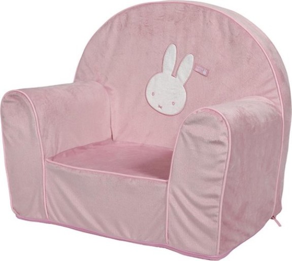 Nijntje Kinderfauteuil - Kinderstoeltje Babyrib Roze