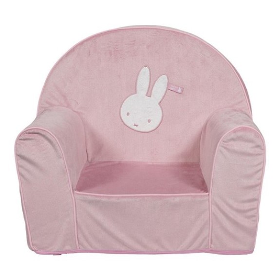 Nijntje Kinderfauteuil - Kinderstoeltje Babyrib Roze