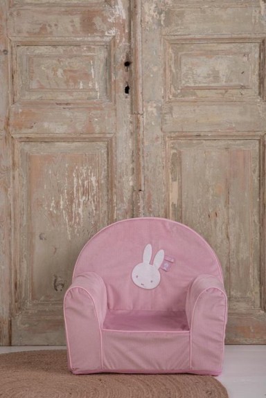 Nijntje Kinderfauteuil - Kinderstoeltje Babyrib Roze