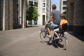 Bobike Junior Classic - Fietsstoeltje Achter - Urban Zwa