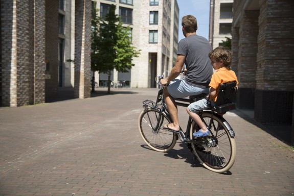 Bobike Junior Classic - Fietsstoeltje Achter - Urban Zwa